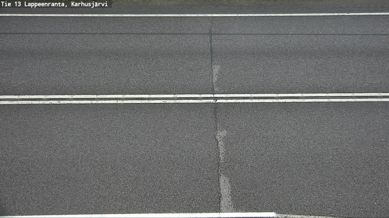 Weather Camera Image Väg 13 Karhusjärvi, Lappeenranta, Etelä-Karjala