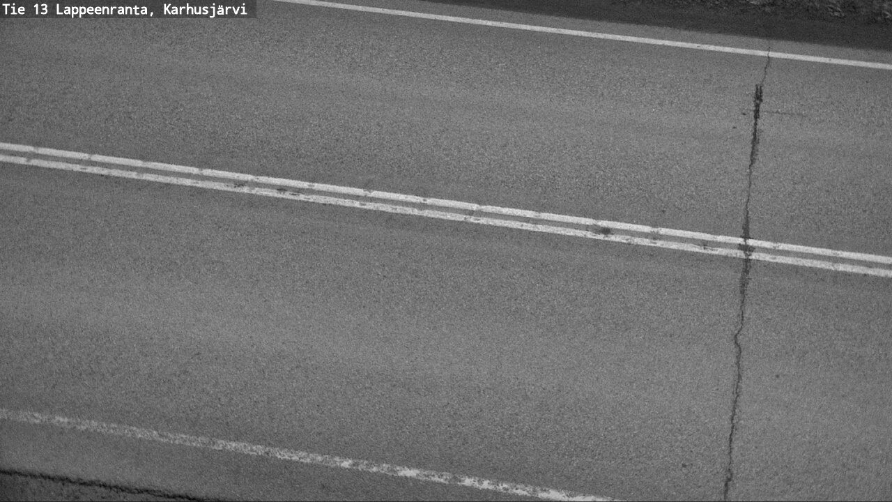 Weather Camera Image Väg 13 Karhusjärvi, Lappeenranta, Etelä-Karjala