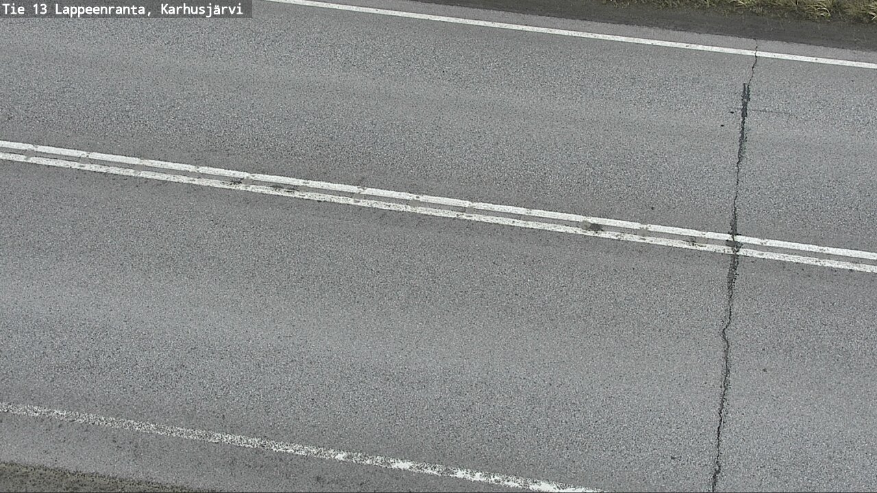 Weather Camera Image Road 13 Karhusjärvi, Lappeenranta, Etelä-Karjala
