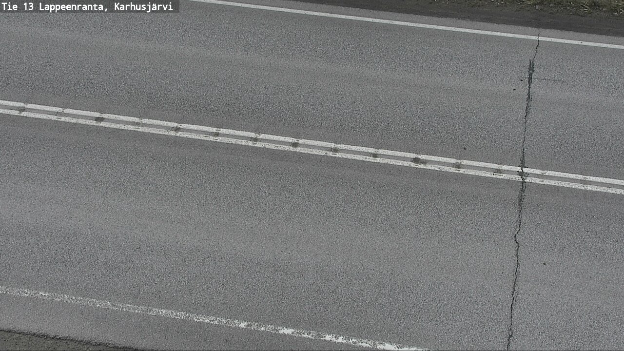 Weather Camera Image Väg 13 Karhusjärvi, Lappeenranta, Etelä-Karjala