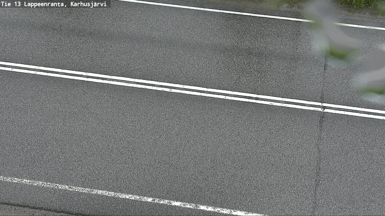 Weather Camera Image Väg 13 Karhusjärvi, Lappeenranta, Etelä-Karjala