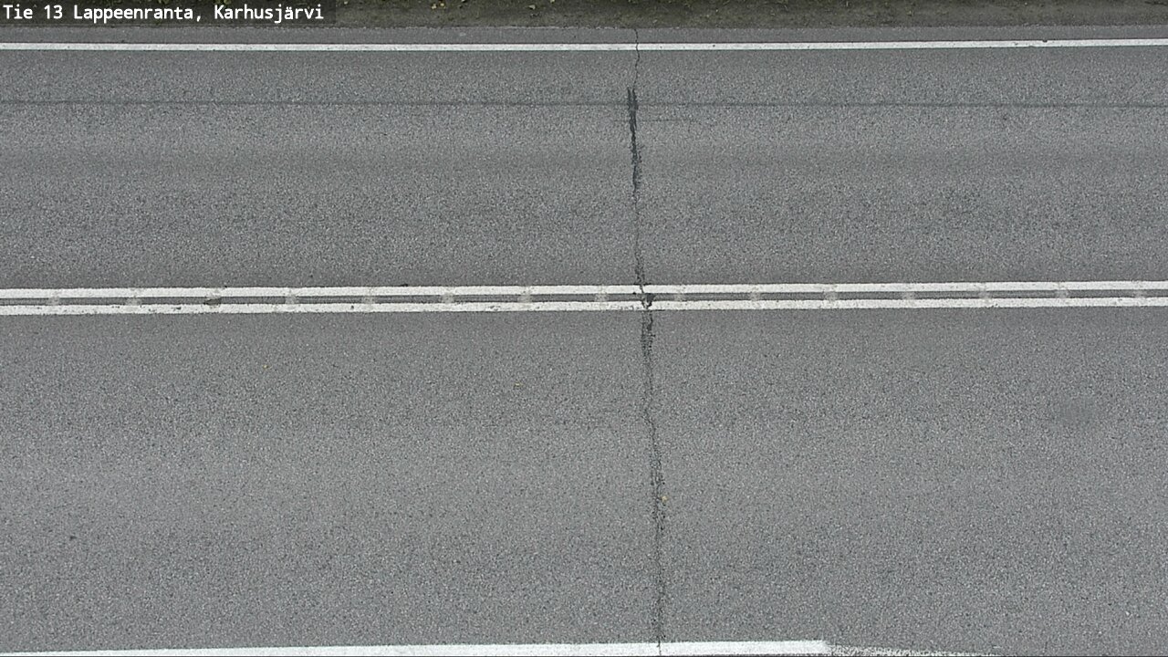 Weather Camera Image Väg 13 Karhusjärvi, Lappeenranta, Etelä-Karjala