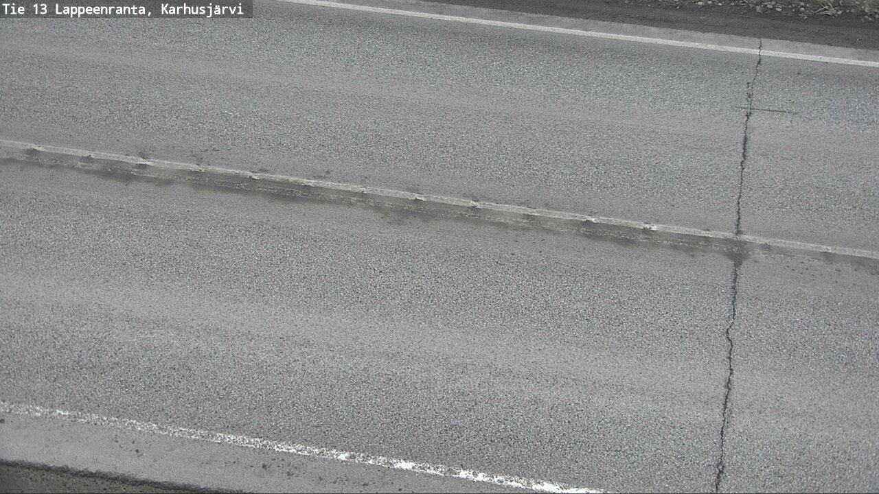 Weather Camera Image Road 13 Karhusjärvi, Lappeenranta, Etelä-Karjala