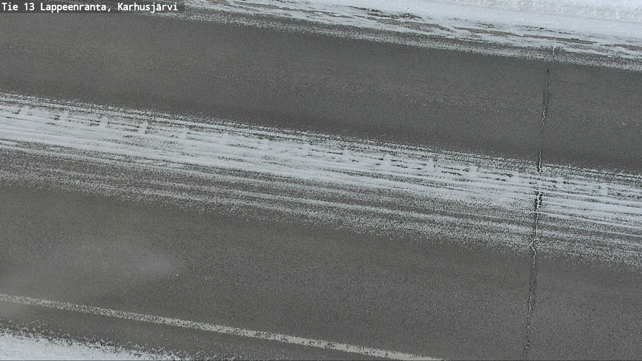 Weather Camera Image Road 13 Karhusjärvi, Lappeenranta, Etelä-Karjala