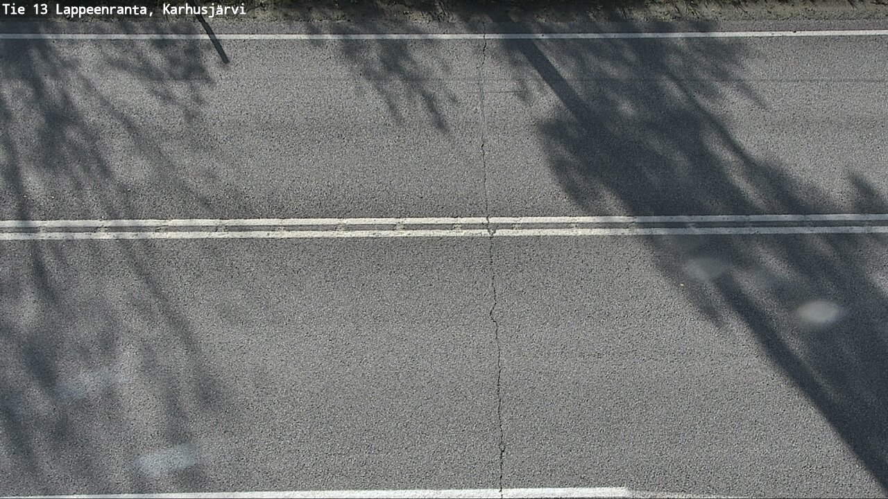 Weather Camera Image Väg 13 Karhusjärvi, Lappeenranta, Etelä-Karjala