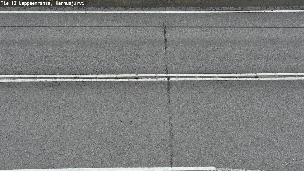 Weather Camera Image Road 13 Karhusjärvi, Lappeenranta, Etelä-Karjala
