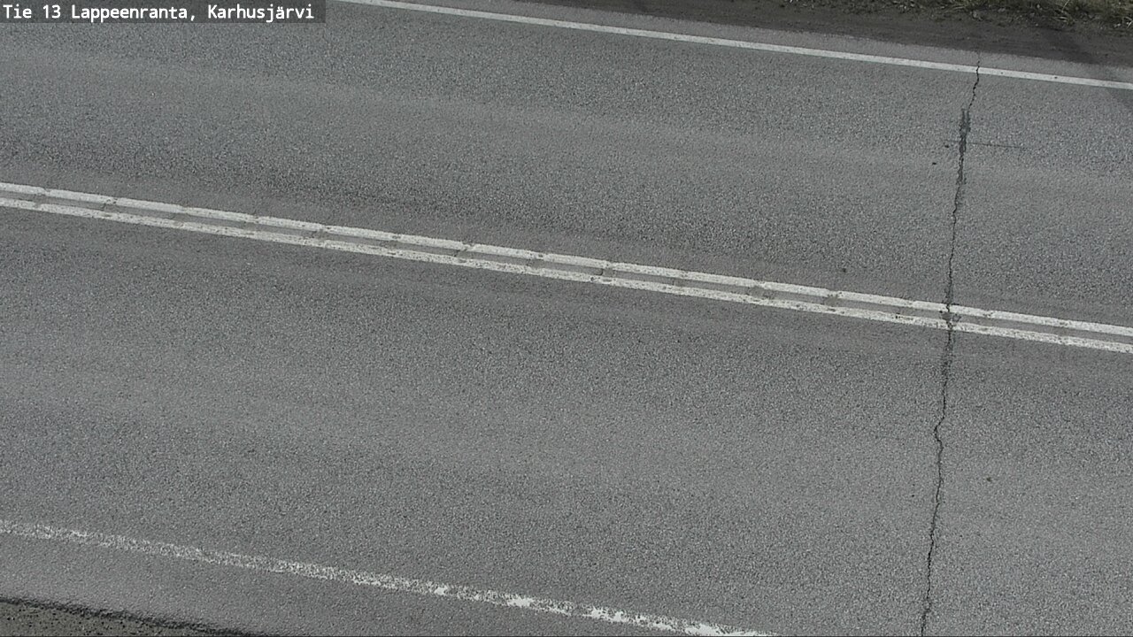 Weather Camera Image Väg 13 Karhusjärvi, Lappeenranta, Etelä-Karjala