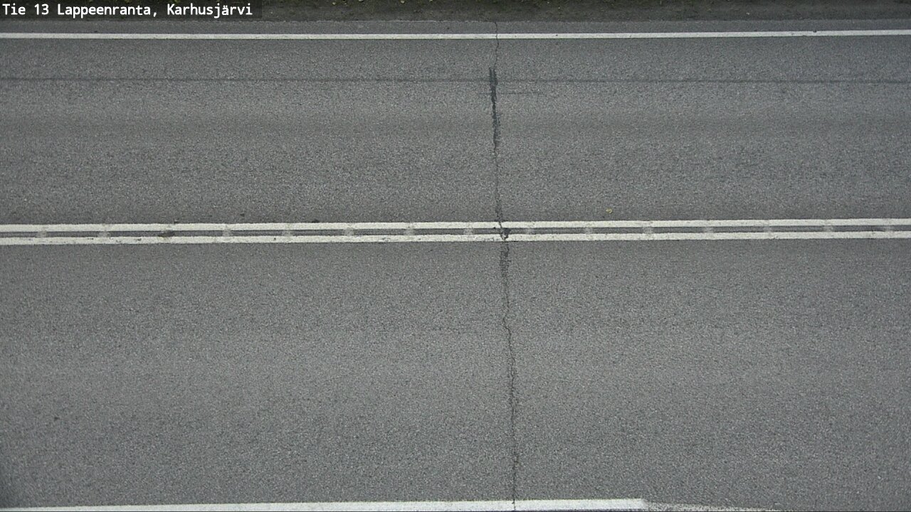 Weather Camera Image Väg 13 Karhusjärvi, Lappeenranta, Etelä-Karjala