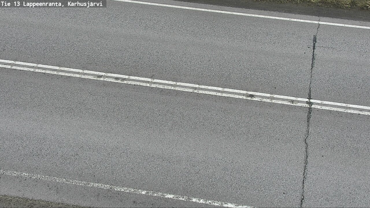 Weather Camera Image Road 13 Karhusjärvi, Lappeenranta, Etelä-Karjala