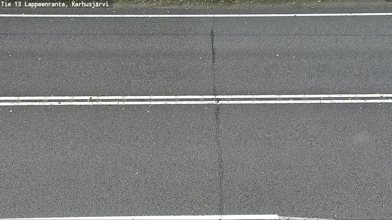 Weather Camera Image Road 13 Karhusjärvi, Lappeenranta, Etelä-Karjala
