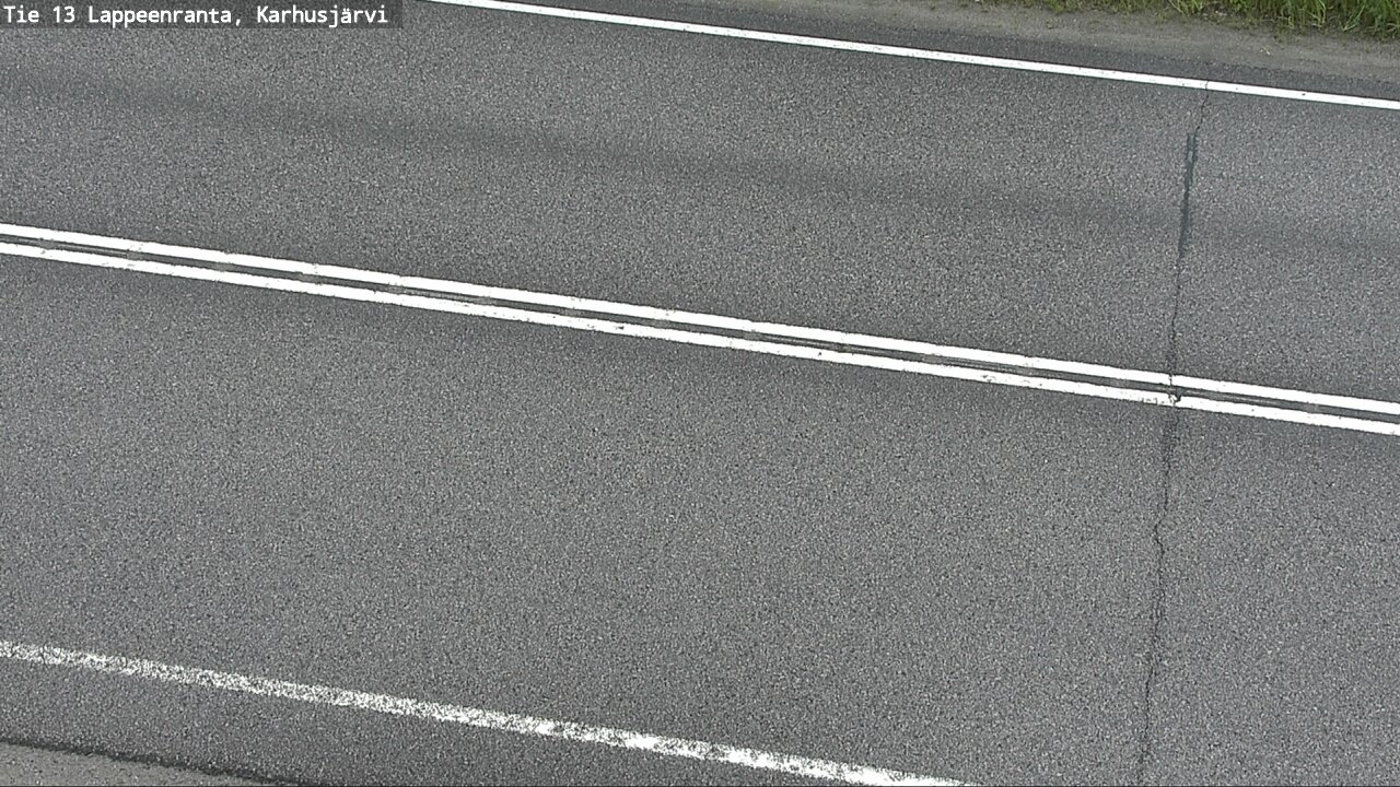 Weather Camera Image Väg 13 Karhusjärvi, Lappeenranta, Etelä-Karjala