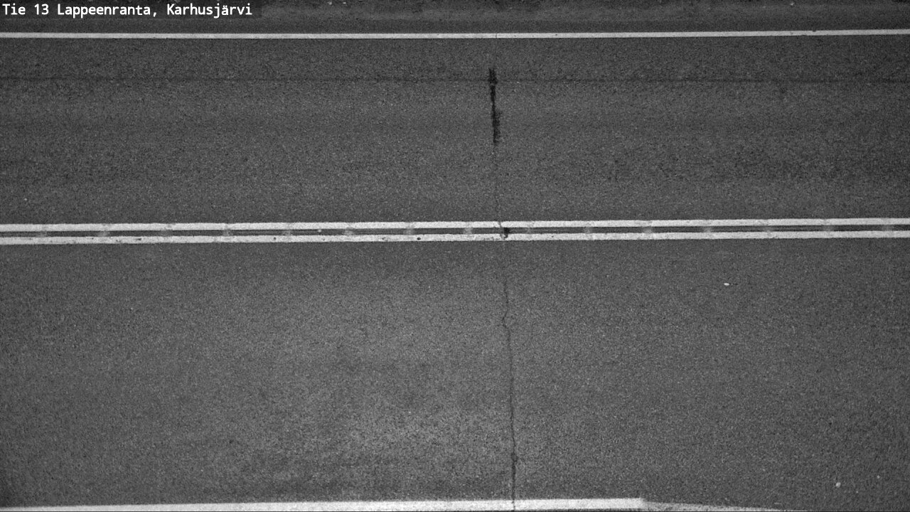 Weather Camera Image Väg 13 Karhusjärvi, Lappeenranta, Etelä-Karjala