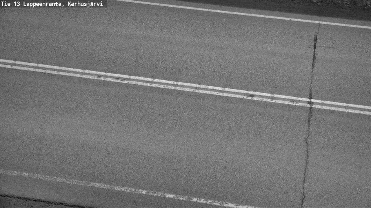 Weather Camera Image Väg 13 Karhusjärvi, Lappeenranta, Etelä-Karjala