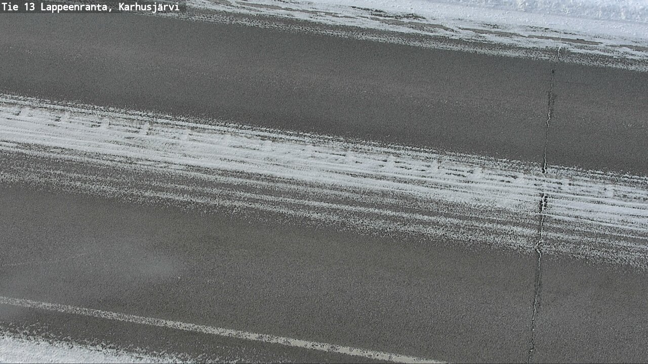 Weather Camera Image Road 13 Karhusjärvi, Lappeenranta, Etelä-Karjala