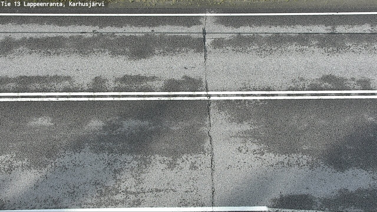 Weather Camera Image Väg 13 Karhusjärvi, Lappeenranta, Etelä-Karjala