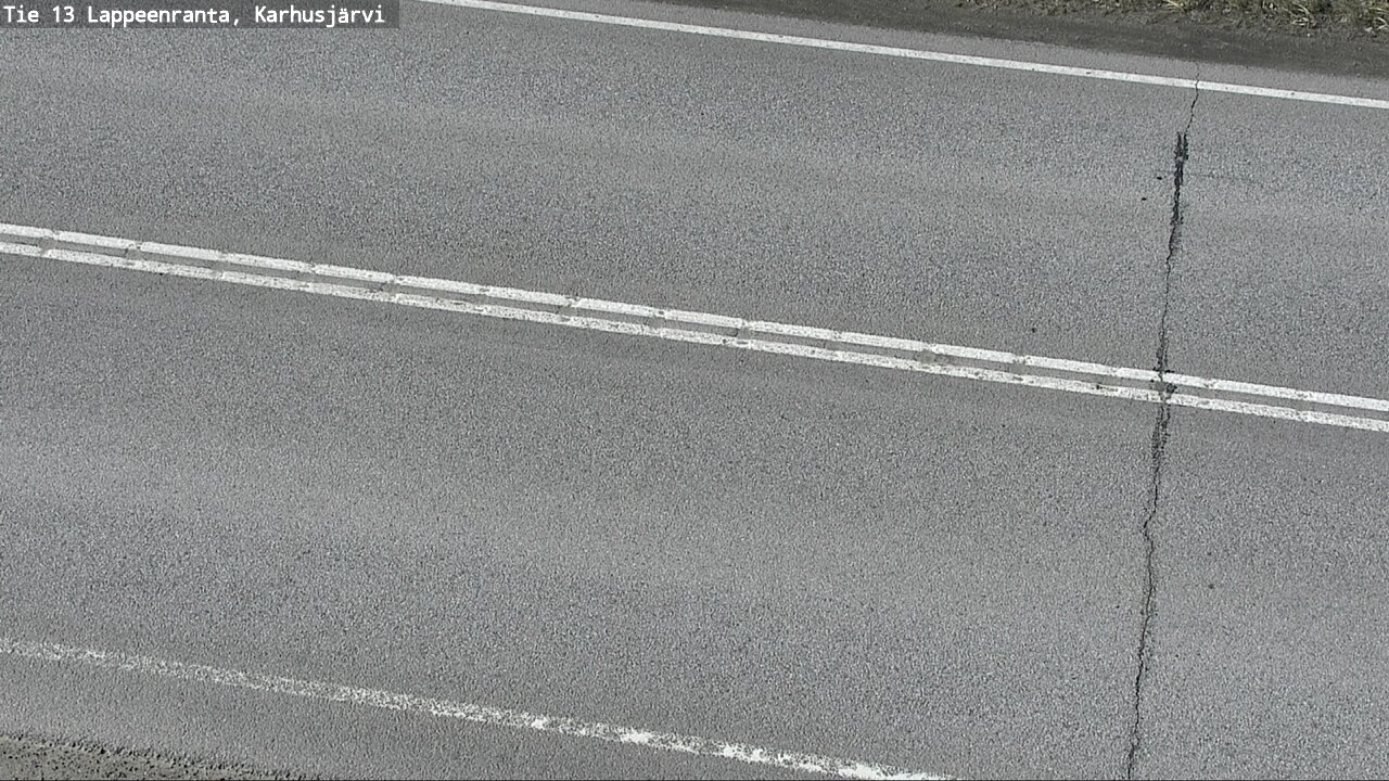 Weather Camera Image Road 13 Karhusjärvi, Lappeenranta, Etelä-Karjala