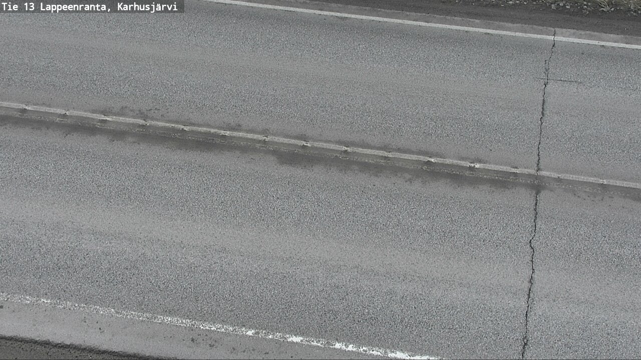 Weather Camera Image Väg 13 Karhusjärvi, Lappeenranta, Etelä-Karjala