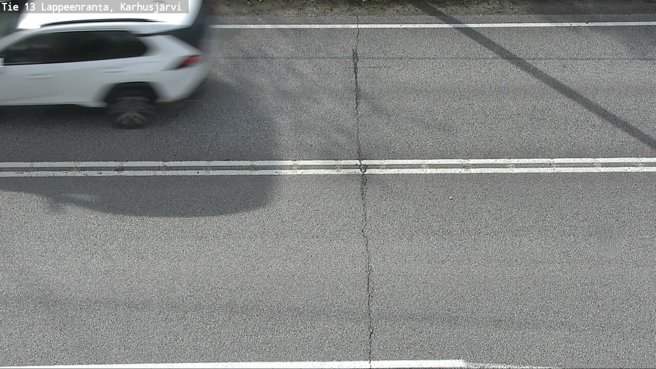 Weather Camera Image Väg 13 Karhusjärvi, Lappeenranta, Etelä-Karjala