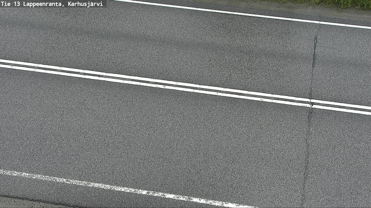 Weather Camera Image Väg 13 Karhusjärvi, Lappeenranta, Etelä-Karjala