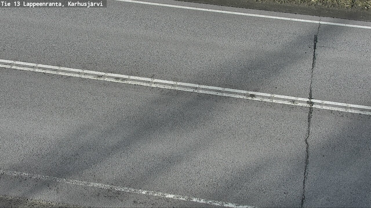 Weather Camera Image Road 13 Karhusjärvi, Lappeenranta, Etelä-Karjala