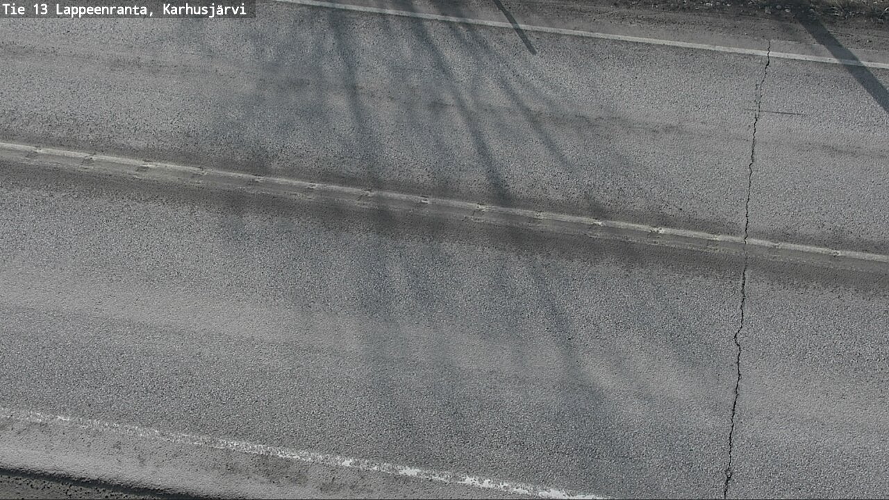 Weather Camera Image Väg 13 Karhusjärvi, Lappeenranta, Etelä-Karjala