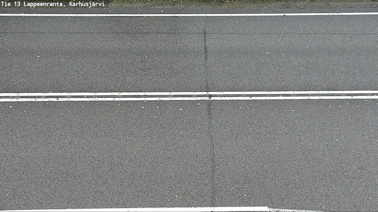 Weather Camera Image Väg 13 Karhusjärvi, Lappeenranta, Etelä-Karjala
