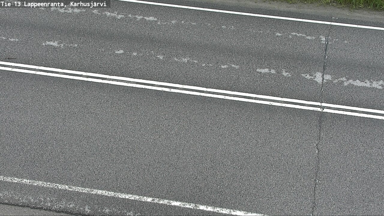 Weather Camera Image Road 13 Karhusjärvi, Lappeenranta, Etelä-Karjala