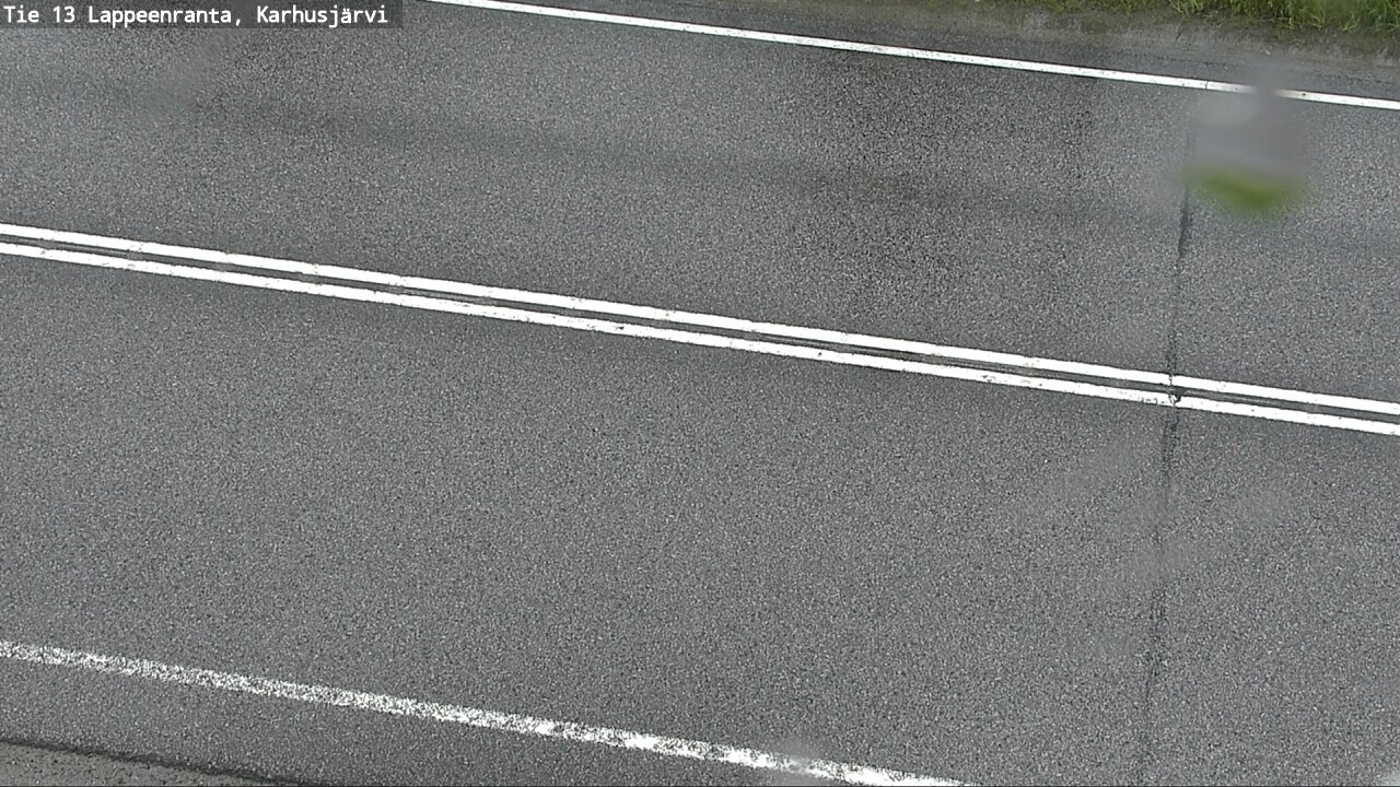 Weather Camera Image Väg 13 Karhusjärvi, Lappeenranta, Etelä-Karjala
