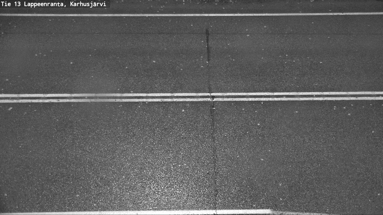 Weather Camera Image Väg 13 Karhusjärvi, Lappeenranta, Etelä-Karjala