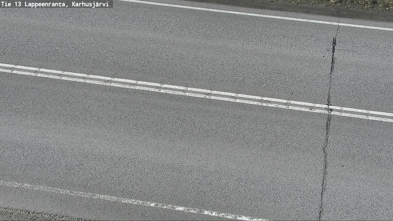 Weather Camera Image Road 13 Karhusjärvi, Lappeenranta, Etelä-Karjala