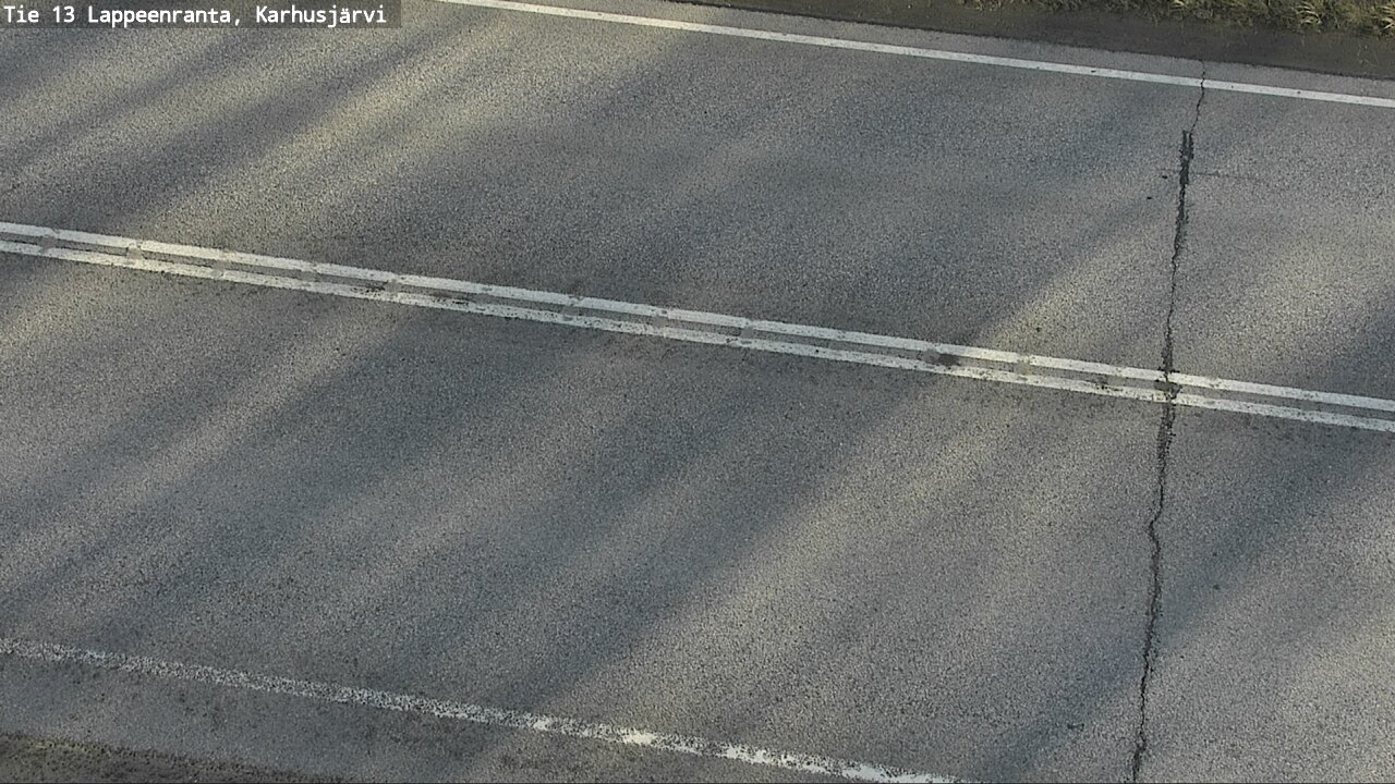 Weather Camera Image Road 13 Karhusjärvi, Lappeenranta, Etelä-Karjala