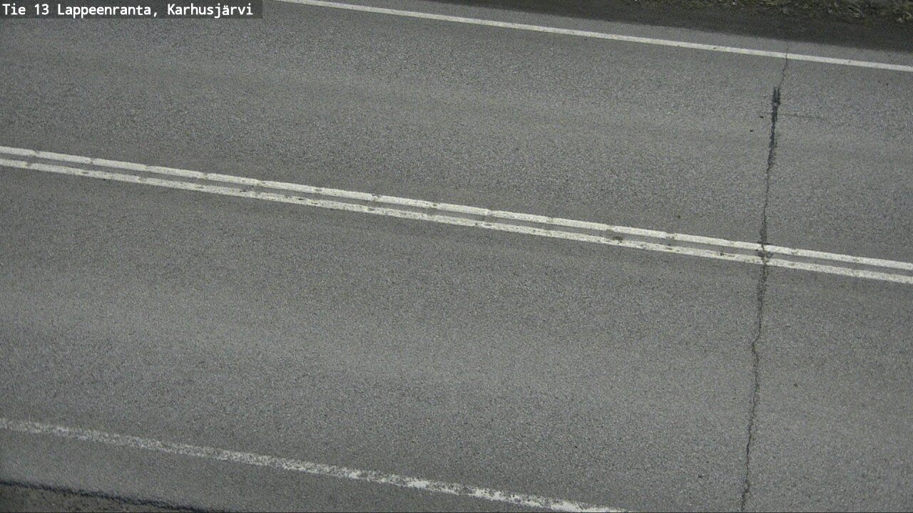 Weather Camera Image Väg 13 Karhusjärvi, Lappeenranta, Etelä-Karjala
