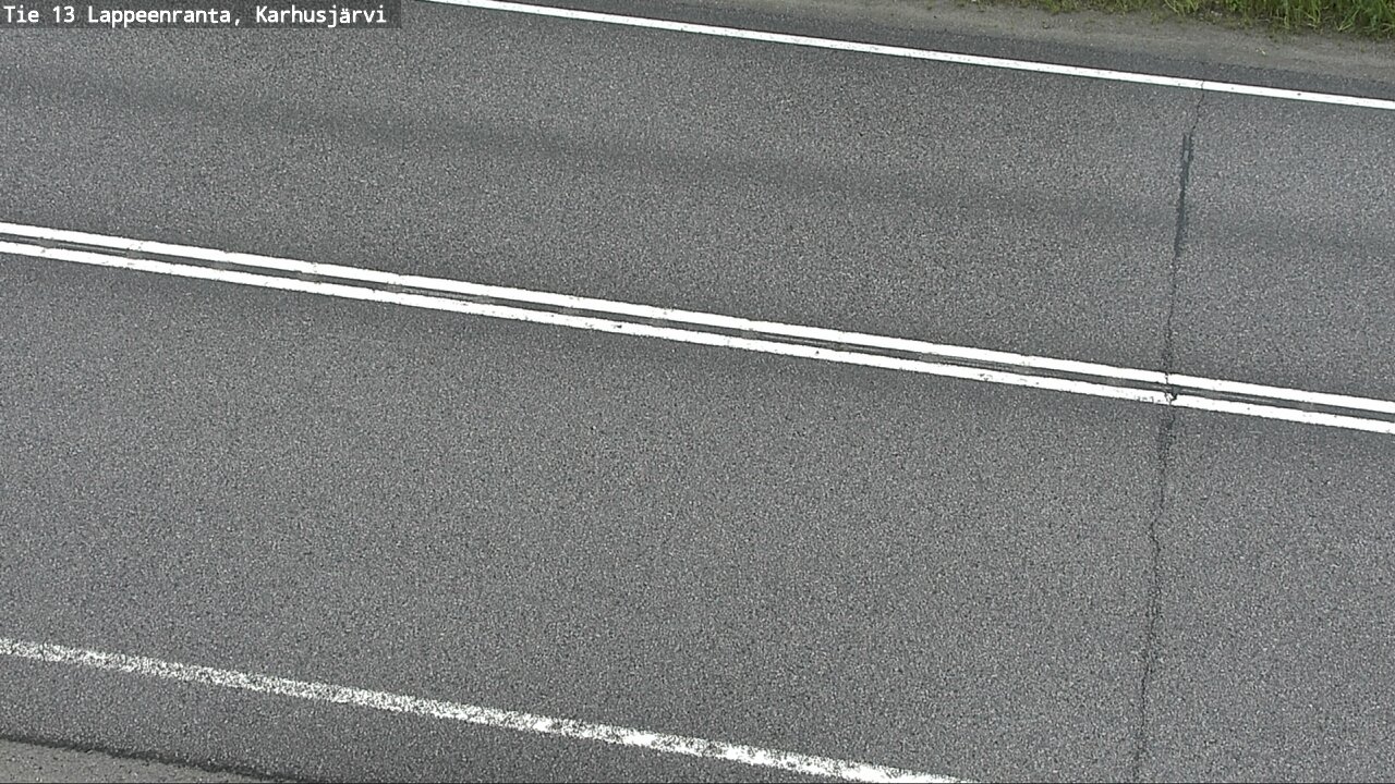 Weather Camera Image Väg 13 Karhusjärvi, Lappeenranta, Etelä-Karjala
