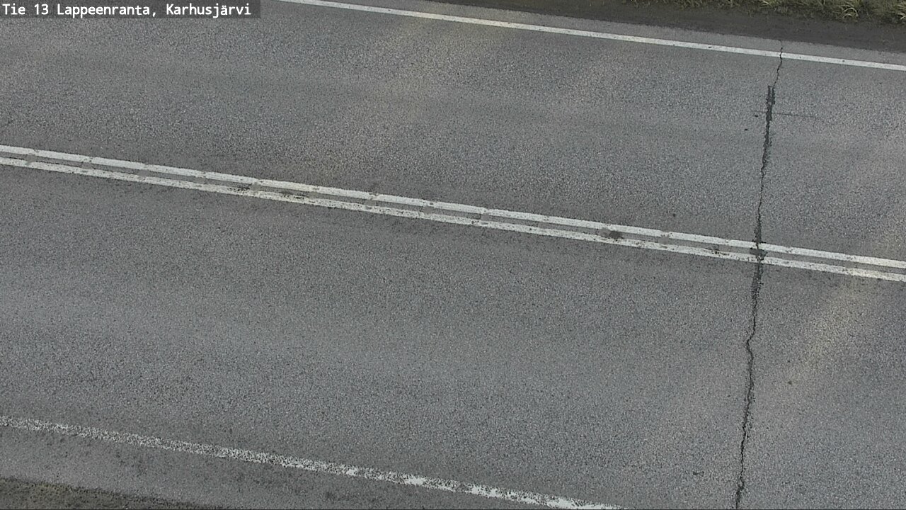 Weather Camera Image Road 13 Karhusjärvi, Lappeenranta, Etelä-Karjala