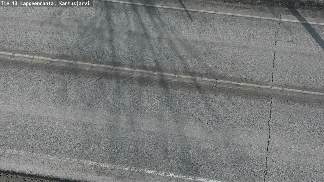 Weather Camera Image Väg 13 Karhusjärvi, Lappeenranta, Etelä-Karjala