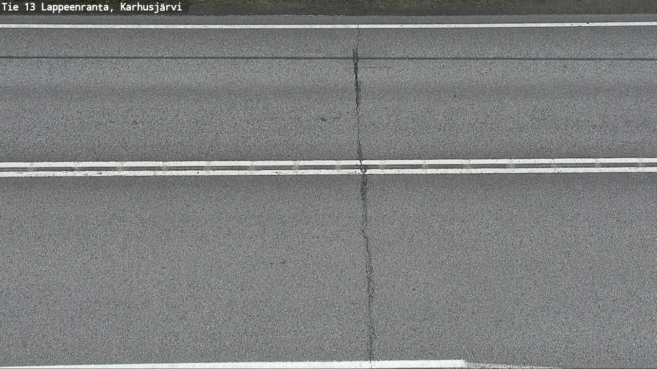 Weather Camera Image Väg 13 Karhusjärvi, Lappeenranta, Etelä-Karjala