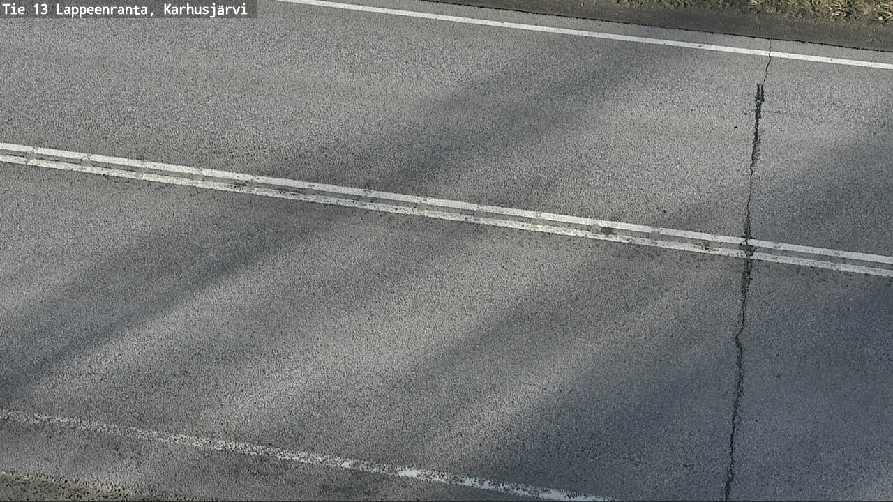 Weather Camera Image Road 13 Karhusjärvi, Lappeenranta, Etelä-Karjala