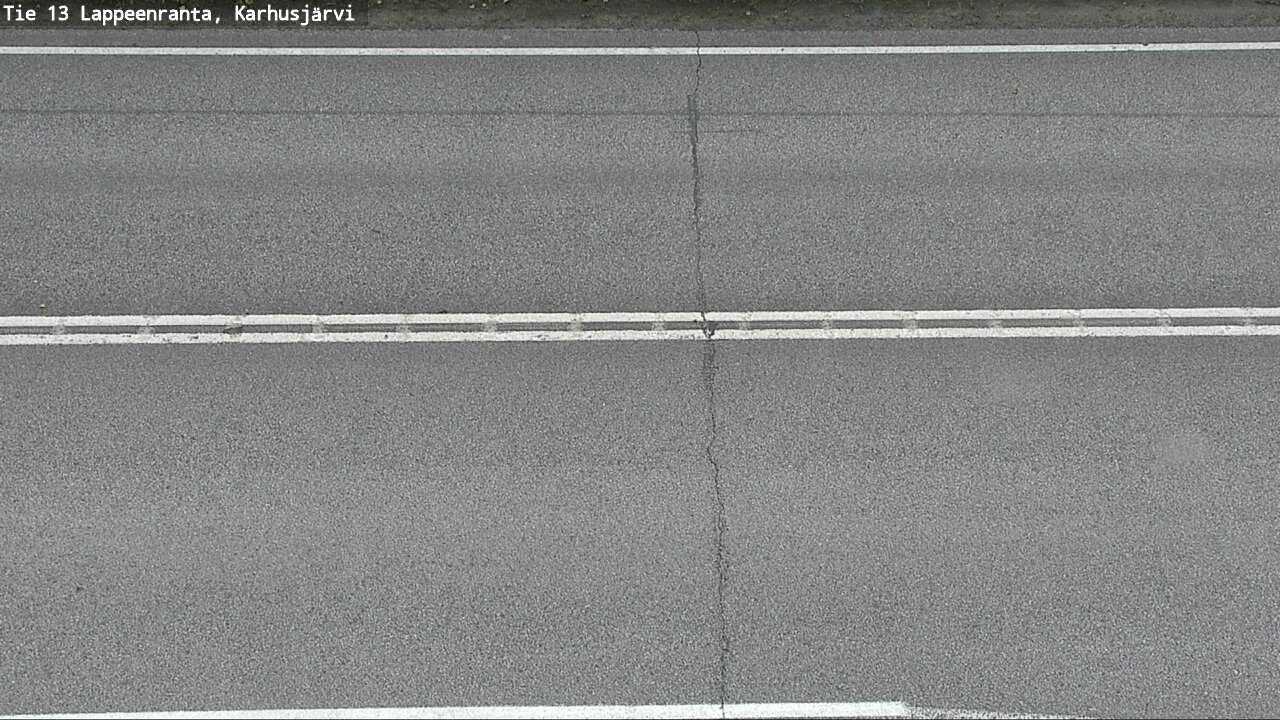 Weather Camera Image Väg 13 Karhusjärvi, Lappeenranta, Etelä-Karjala
