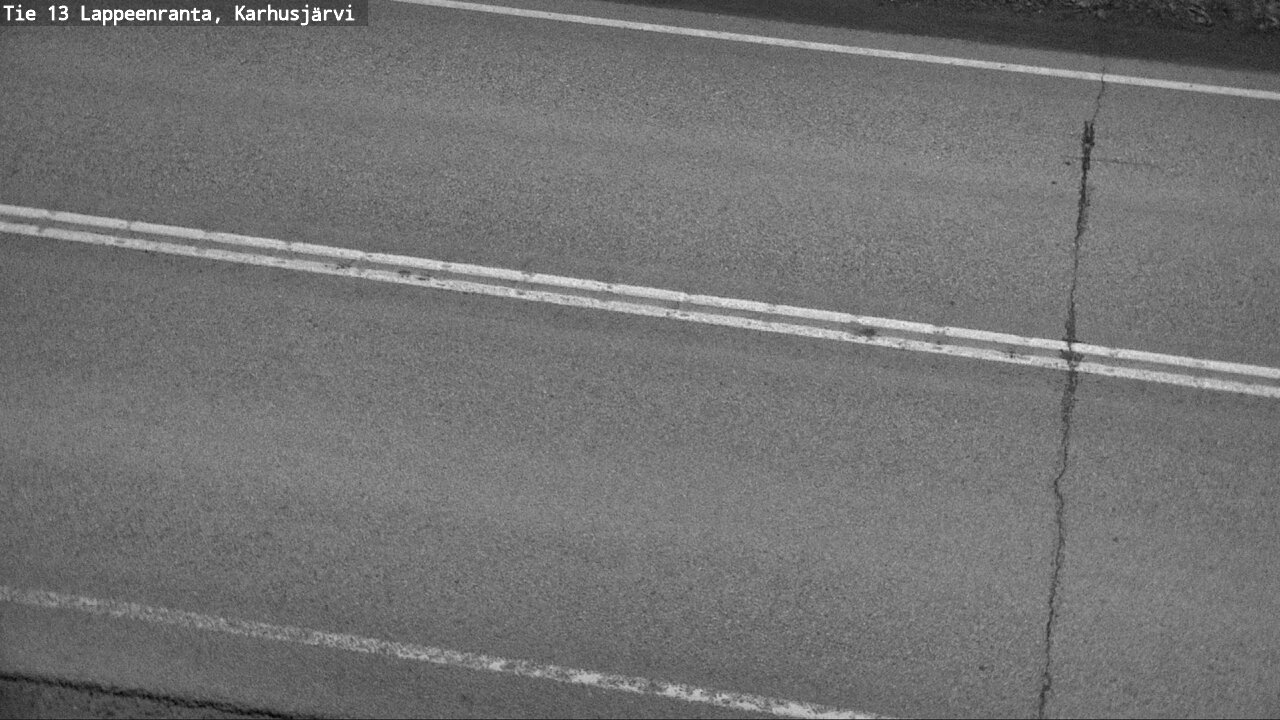 Weather Camera Image Väg 13 Karhusjärvi, Lappeenranta, Etelä-Karjala