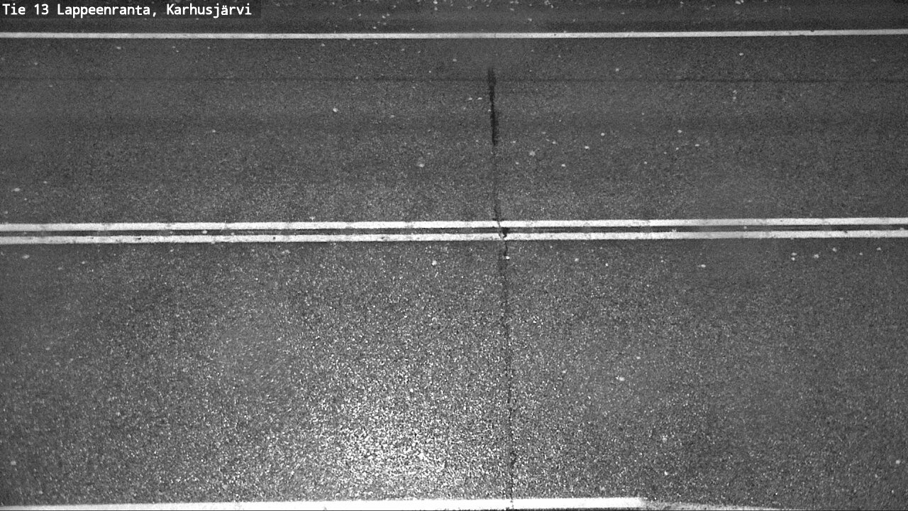 Weather Camera Image Väg 13 Karhusjärvi, Lappeenranta, Etelä-Karjala