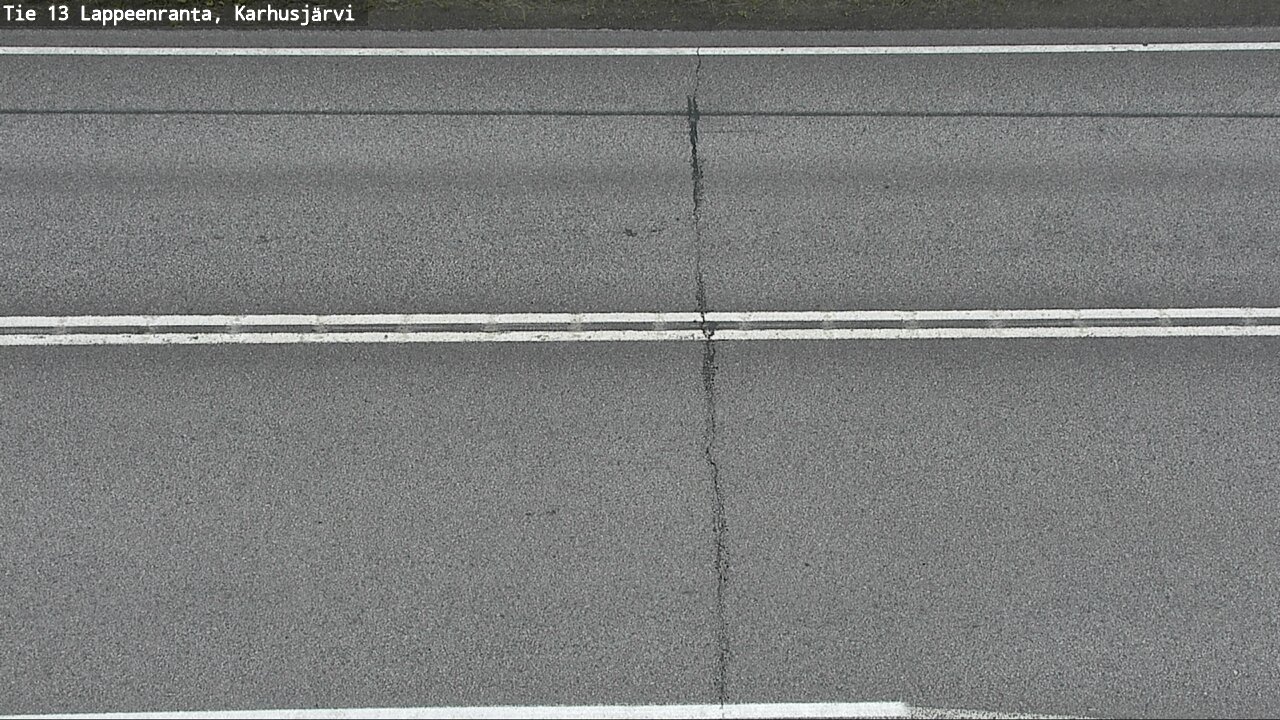 Weather Camera Image Väg 13 Karhusjärvi, Lappeenranta, Etelä-Karjala