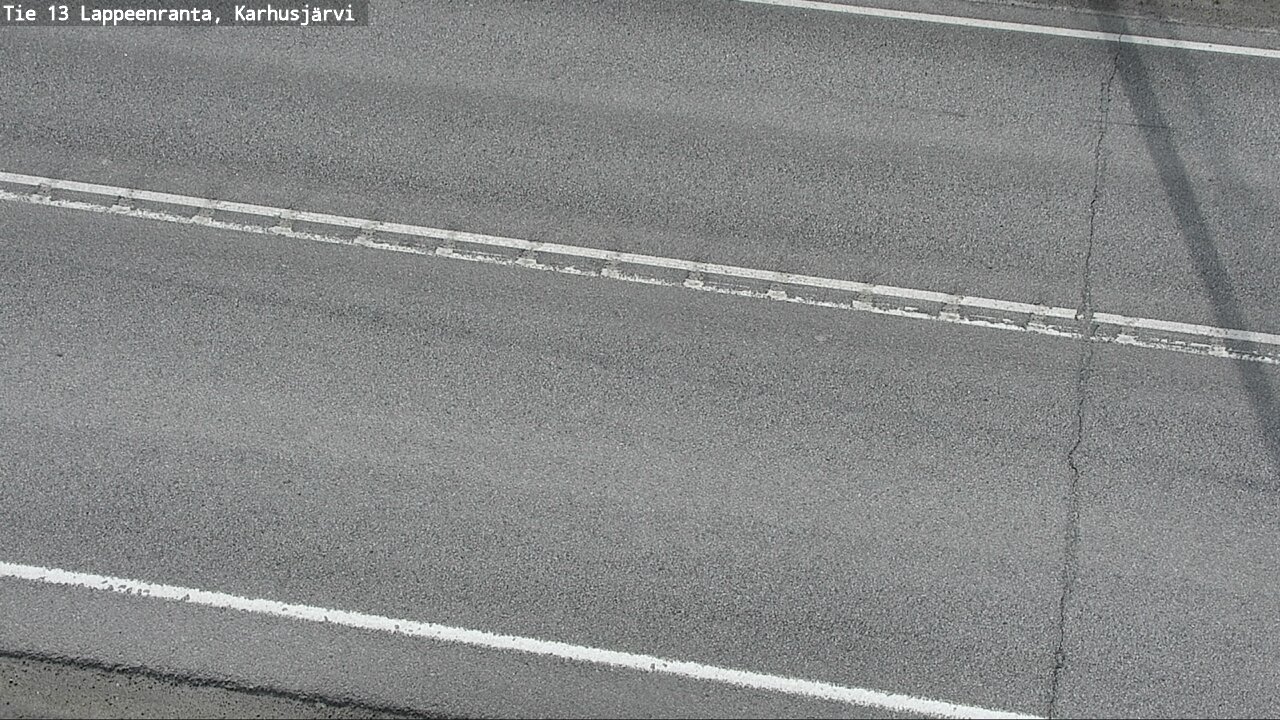 Weather Camera Image Road 13 Karhusjärvi, Lappeenranta, Etelä-Karjala