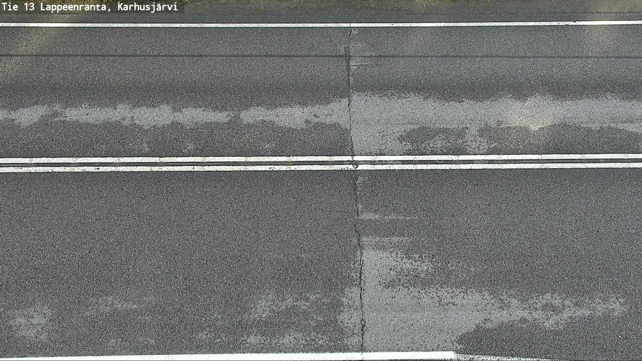 Weather Camera Image Väg 13 Karhusjärvi, Lappeenranta, Etelä-Karjala