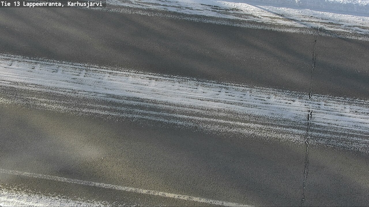 Weather Camera Image Road 13 Karhusjärvi, Lappeenranta, Etelä-Karjala