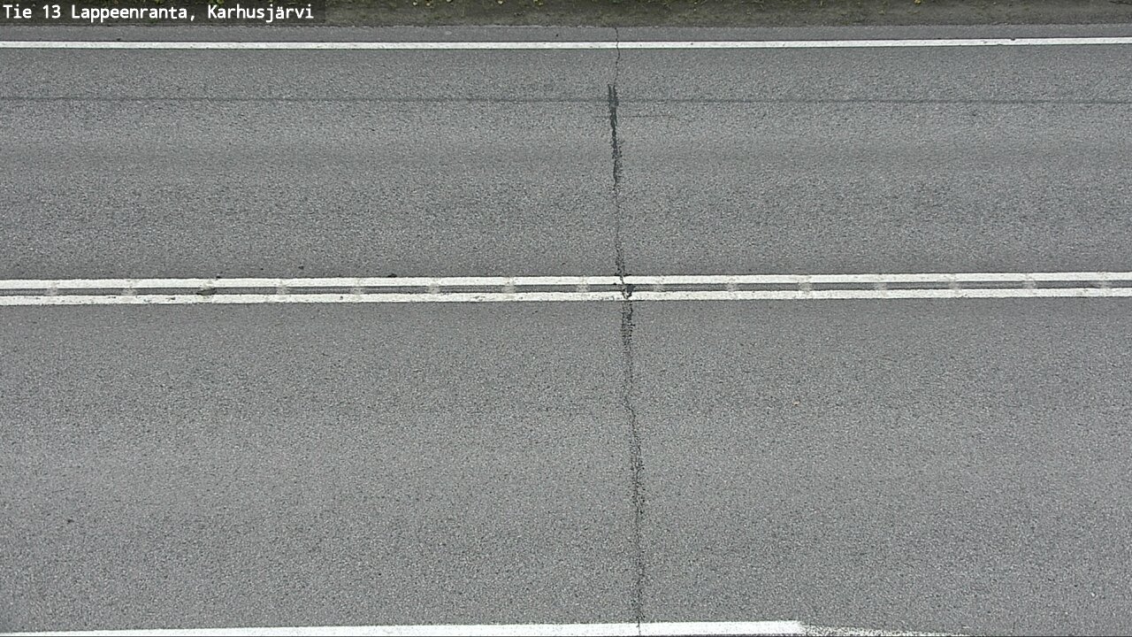 Weather Camera Image Väg 13 Karhusjärvi, Lappeenranta, Etelä-Karjala