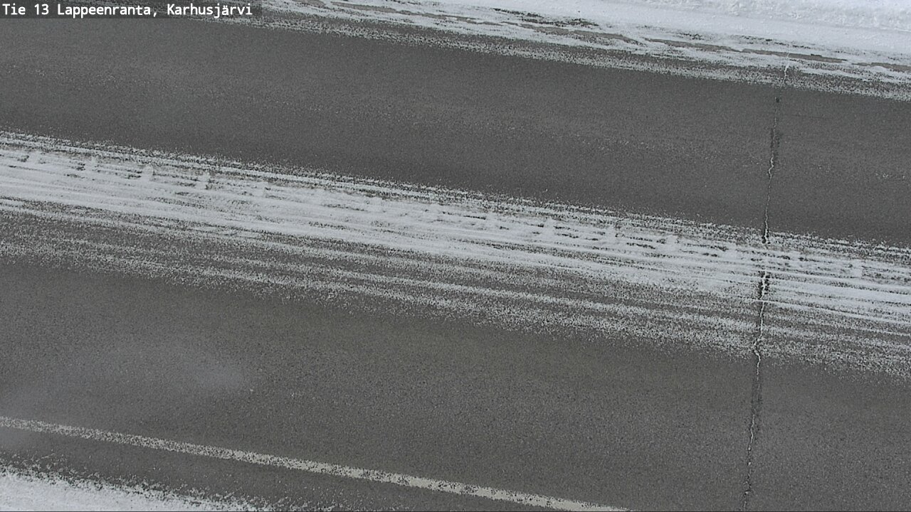 Weather Camera Image Road 13 Karhusjärvi, Lappeenranta, Etelä-Karjala