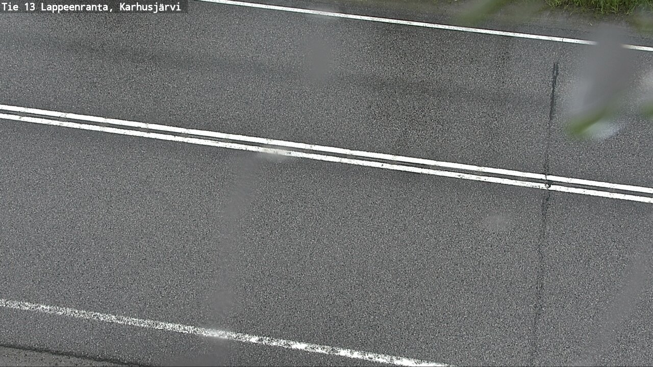 Weather Camera Image Väg 13 Karhusjärvi, Lappeenranta, Etelä-Karjala