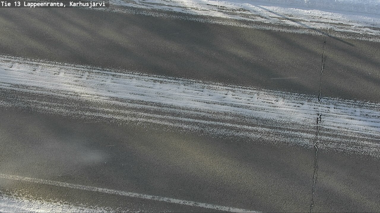 Weather Camera Image Road 13 Karhusjärvi, Lappeenranta, Etelä-Karjala