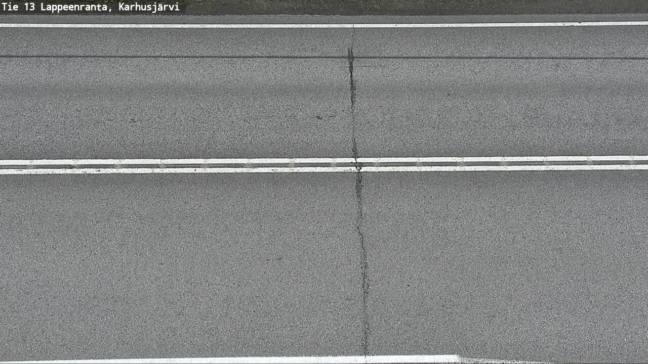 Weather Camera Image Väg 13 Karhusjärvi, Lappeenranta, Etelä-Karjala