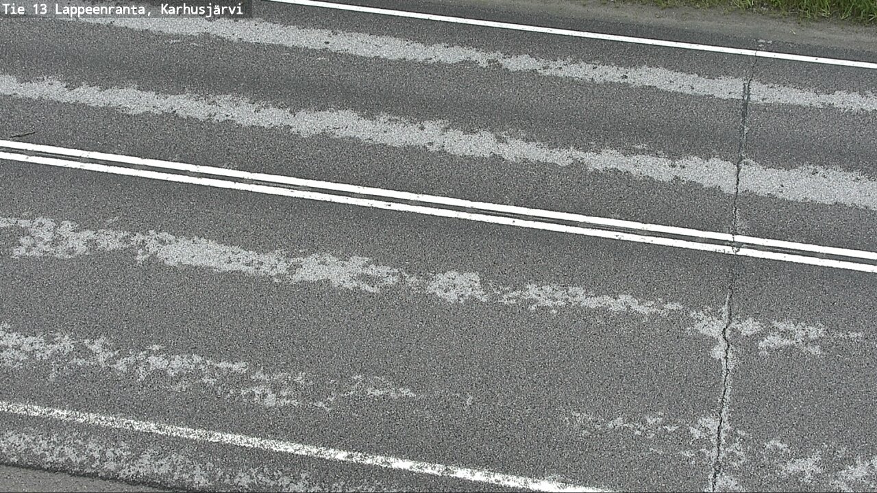Weather Camera Image Road 13 Karhusjärvi, Lappeenranta, Etelä-Karjala